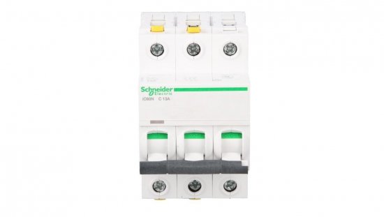 Wyłącznik nadprądowy 3P C 13A 6kA AC iC60N-C13-3 Acti9 A9F04313