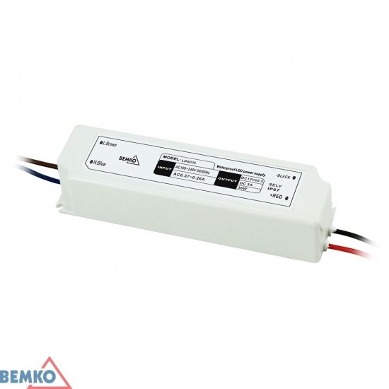 ZASILACZ ELEKTRONICZNY LED HERMETYCZNY IP67 12V 36W