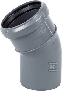 Kolano PP do kanalizacji wewnętrznej 75/30 popiel sanitarne Onnline CCP674