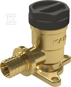 Kolano ścienne mosiężne z uszami GW ultraLINE - 20 Rp1/2 L = 41 mm 2509286010