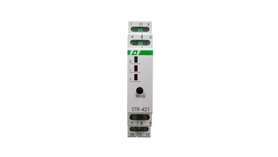 STR Sterownik rolet 24V biały 50-60Hz IP20 STR-421-24V