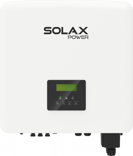 Falownik hybrydowy SOLAX X3-HYBRID-8.0 G4 maks. 8.8 KVA wyjście AC, 2 MPPT, w zestawie moduł komunikacyjny, wyłącznik DC i przekładniki CT, wejście 16A, kompatybilny z baterią Tripple Power