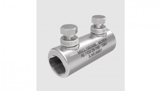 Złączka śrubowa MSCL150 Al/Cu 25-150mm² 12kV 2xśruba aluminiowa zrywalna MSCL1502A00