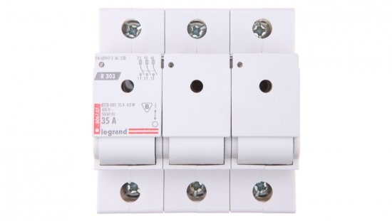 Rozłącznik bezpiecznikowy 3P 35A D02 R303 606707