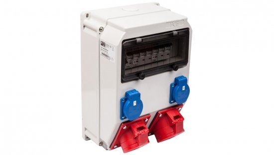 Rozdzielnica budowlana ADAMÓW 32/5P 16A/5P 2x2P+Z 9036581W