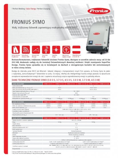 Inwerter FRONIUS SYMO  6.0-3-M