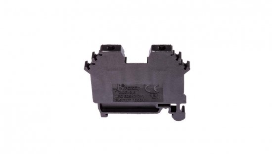 Złączka szynowa 2-przewodowa 2,5 mm2 czarny V0 ZUG-2,5 A11-A133