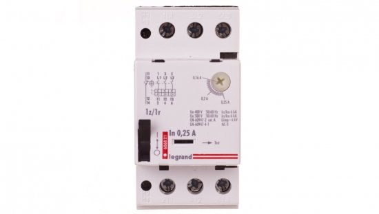 Wyłącznik silnikowy 3P 0,06kW 0,16-0,25A M250 1Z/1R 0,25 606821