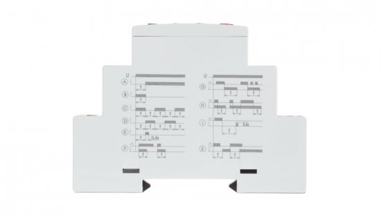 Przekaźnik czasowy 2P 8A 0,1sek-576h 12V AC/DC wielofunkcyjny PCS-519-12V