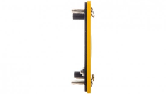 Płyta czołowa do montażu podtynkowego 1-otwór (żółta) 22mm M22-EY1 216542