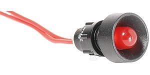 Lampka sygnalizacyjna LED D=10mm czerwona 230V AC LS LED 10 R 230AC 004770811