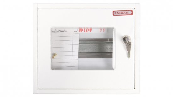 Rozdzielnica modułowa 1x12 natynkowa IP30 RN-12-P Z/O