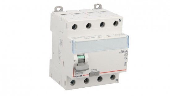 Wyłącznik różnicowoprądowy 4P 80A 0,03A typ AC P304 DX3 411705