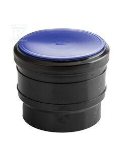 Kielich PEHD 160mm S12.5 z korkiem, kolor czarny, QS (Quick Stream) 3003499