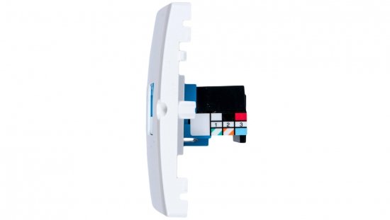 Simon Basic Gniazdo telefoniczne pojedyncze RJ12 białe BMT1.02/11