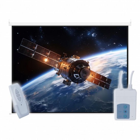 EKRAN ELEKTRYCZNY 92  114x203cm z pilotem EA-92 16:9 ART