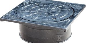 Właz żeliwny dn 315mm, klasa B125=12.5t (Diamir 315) 2901132100