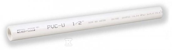 RURA CIŚNIENIOWA SCH 40* PVC 3