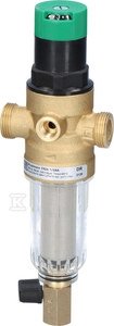 Filtr mini-plus z regulatorem ciśnienia, 1/2 cala, z opłukiwaniem