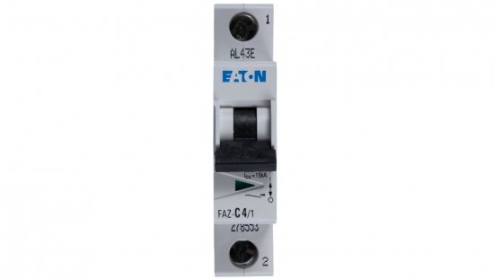 Wyłącznik nadprądowy 1P C 4A 15kA AC FAZ C4/1 278553