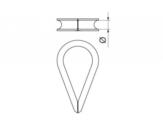 Kausza typ KU 3 650125 /100szt./