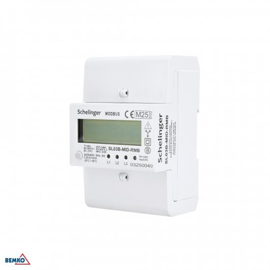 LICZNIK ENERGII 3 FAZOWY MID MODBUS SCHELINGER 100A