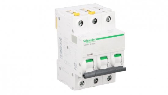 Wyłącznik nadprądowy 3P C 13A 6kA AC iC60N-C13-3 Acti9 A9F04313