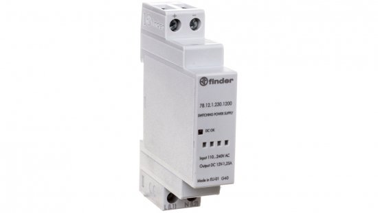 Zasilacz impulsowy modułowy 12W 12V DC 110-240V AC 78.12.1.230.1200
