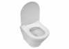 Roca Gap Miska WC podwieszana Rimless Round Compacto z deską wolnoopadającą SLIM (zestaw) A34H0N3000