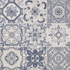 Cersanit Primero Patchwork Blue Lappato 59,8x59,8