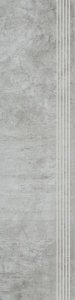 Ceramika Paradyż Scratch Grys Stopnica Mat. 29,8x119,8