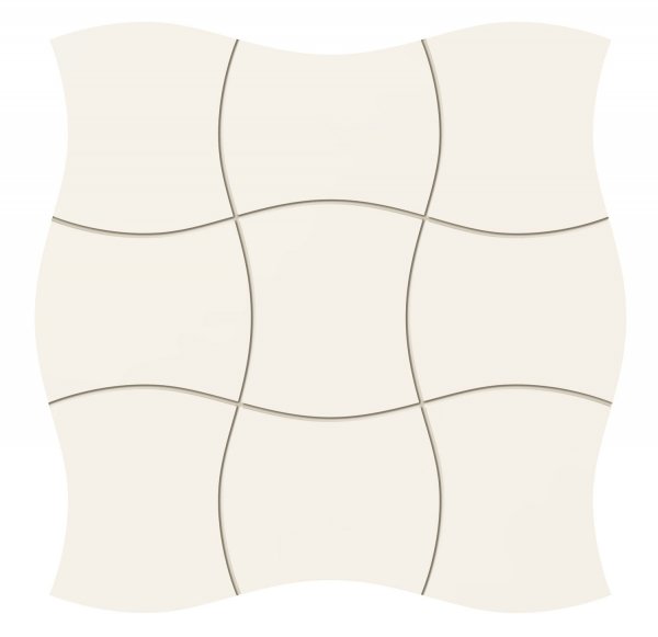 Tubądzin Royal Place white mozaika 29,3x29,3