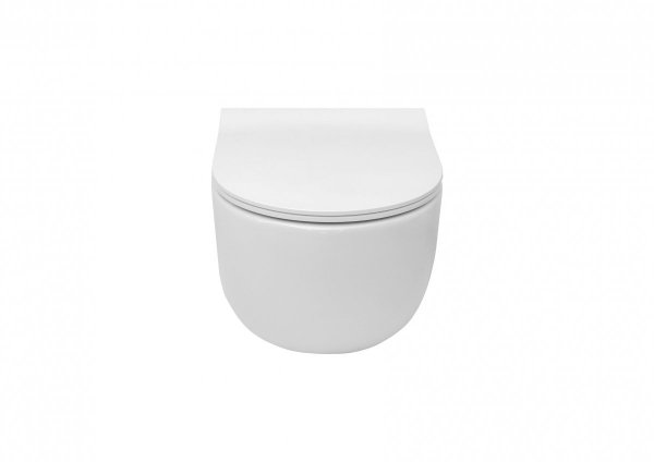Roca Meridian Miska WC podwieszana Compacto Rimless z deską wolnoopadającą SLIM (zestaw) A34H242000
