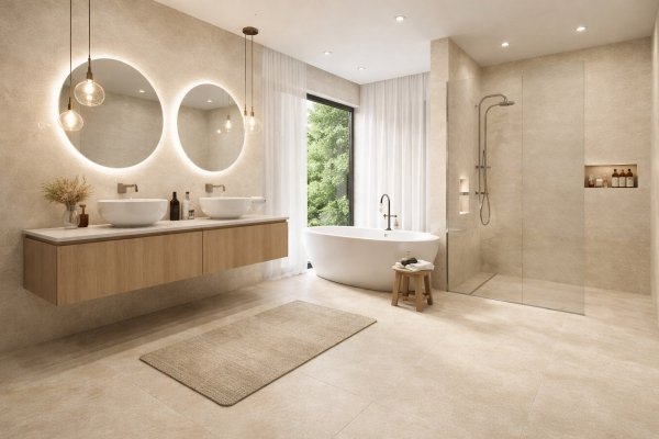 Tubądzin Mantigo ivory MAT 79,8x79,8