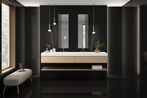 Emigres Bergen Negro Lappato 60x120