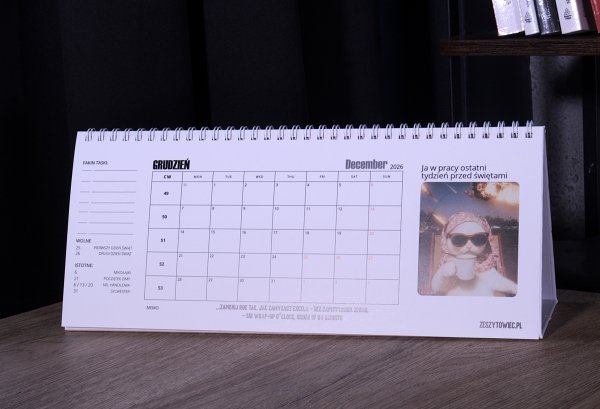 Faking 2026 calendar!