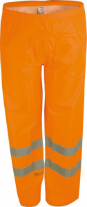 Spodnie przeciwdeszczowe RHO, rozmiar 2XL, pomarańczowe