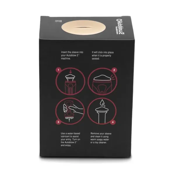 Wkładka do masturbatora - Autoblow 2 Plus XT Mouth Sleeve C