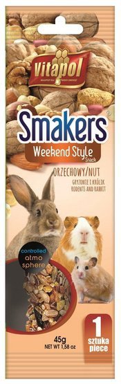 Vitapol Smakers dla gryzoni - orzechowy Weekend Style [3106]