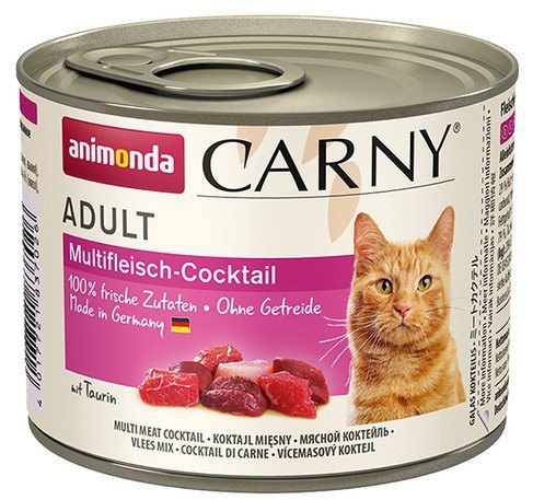 Animonda Carny Adult Mix Mięsny puszka 200g