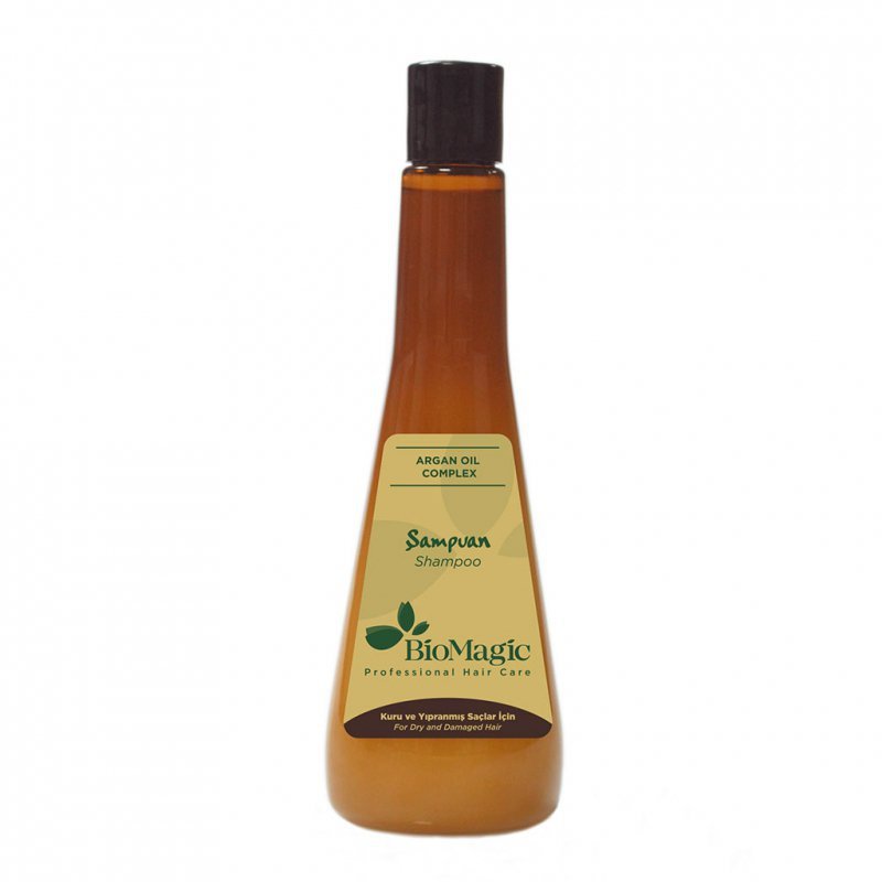 Szampon do włosów suchych i zniszczonych z olejem arganowym 300 ml - Biomagic