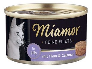 Miamor Feine Filets Dose Thunfisch &amp; Calamari - tuńczyk i kalmary 100g
