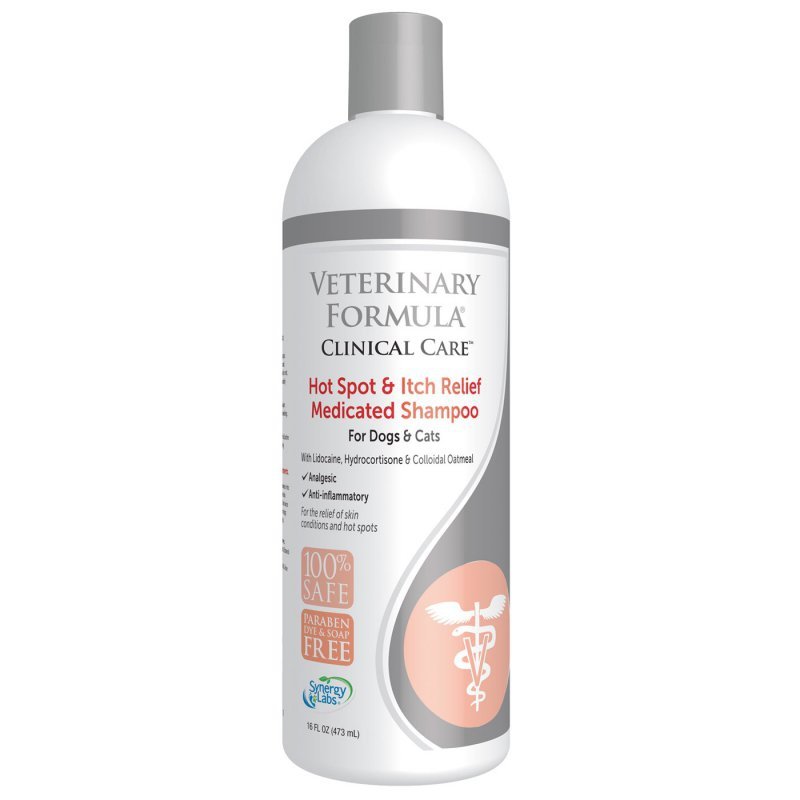VFCC Szampon łagodzący podrażnienia Hot Spot&amp;Itch Relief dla psów i kotów 473 ml