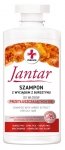Jantar Medica, szampon enzymatyczny z wyciągiem z bursztynu i peelingiem do włosów przetłuszczających się, 330ml
