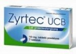 ZYRTEC UCB x  10 tabletek