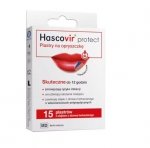 Hascovir protect, plastry na opryszczkę, 15 plastrów