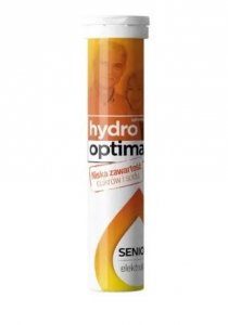 Hydro Optima Senior, elektrolity, 20 tabletek musujących