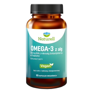 Naturell Omega-3 Z Alg 90 Kapsułek