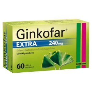 Ginkofar Extra 240mg 60 Tabletek Powlekanych