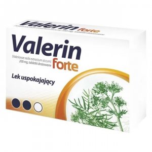 Valerin Forte 200 mg 15 Tabletek Drażowanych